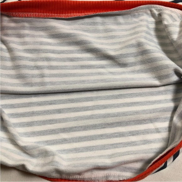 Exclusive T Shirt Women’s Multicolor Striped Long Sleeve Stretch Knit Top XL - Picture 3 of 5